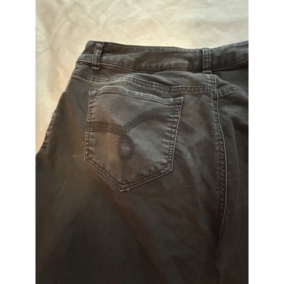 Riders by Lee Women's Size 20WP Black Midrise Bootcut Jeans Denim Pants - Picture 6 of 8